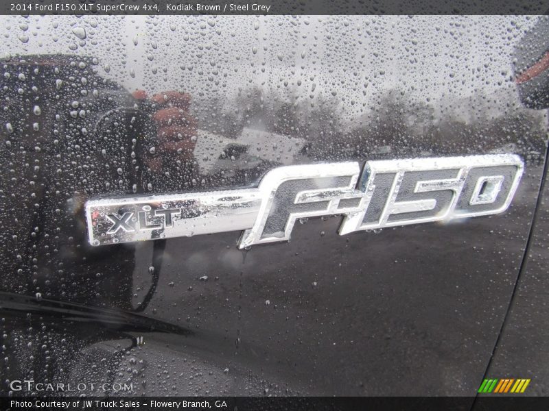 Kodiak Brown / Steel Grey 2014 Ford F150 XLT SuperCrew 4x4