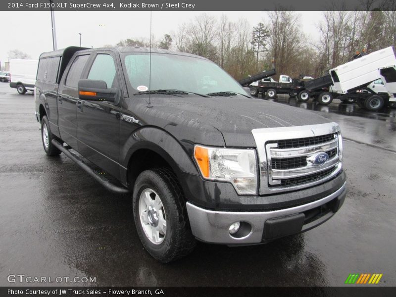 Kodiak Brown / Steel Grey 2014 Ford F150 XLT SuperCrew 4x4