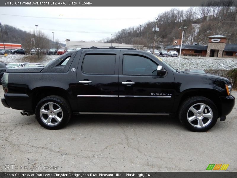 Black / Ebony 2013 Chevrolet Avalanche LTZ 4x4