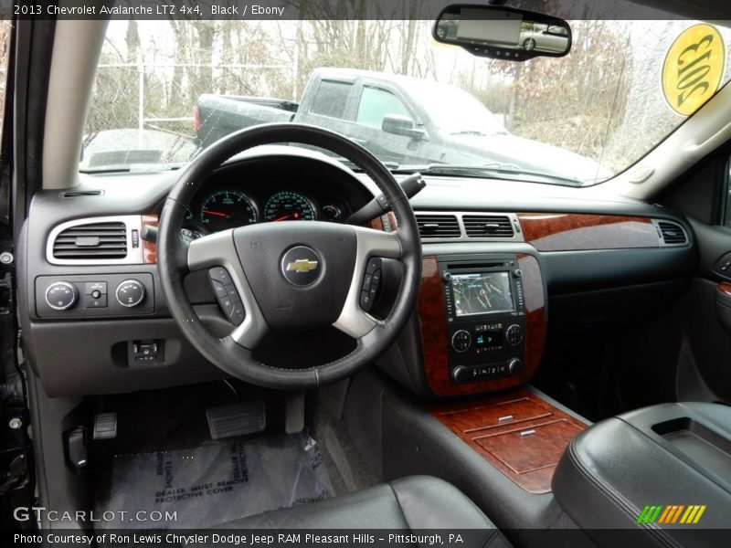 Black / Ebony 2013 Chevrolet Avalanche LTZ 4x4