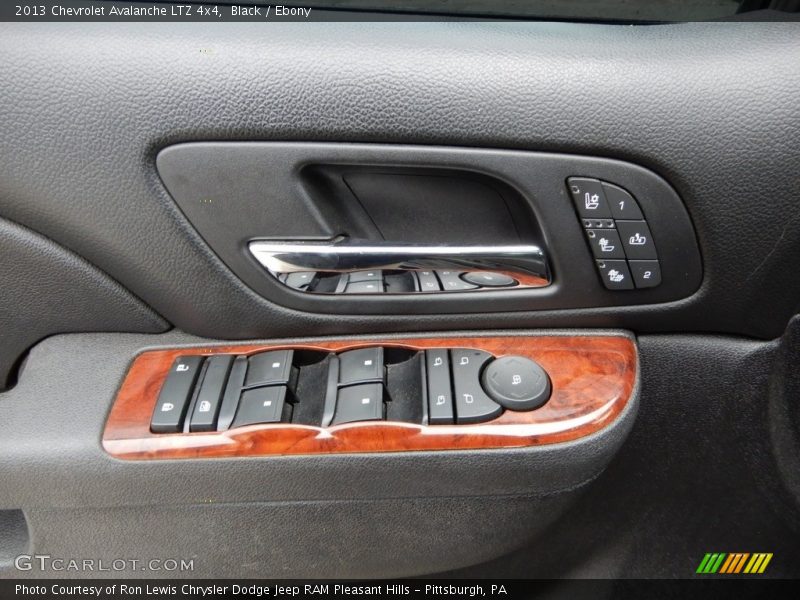 Black / Ebony 2013 Chevrolet Avalanche LTZ 4x4