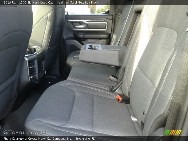 Maximum Steel Metallic / Black 2019 Ram 1500 Big Horn Quad Cab