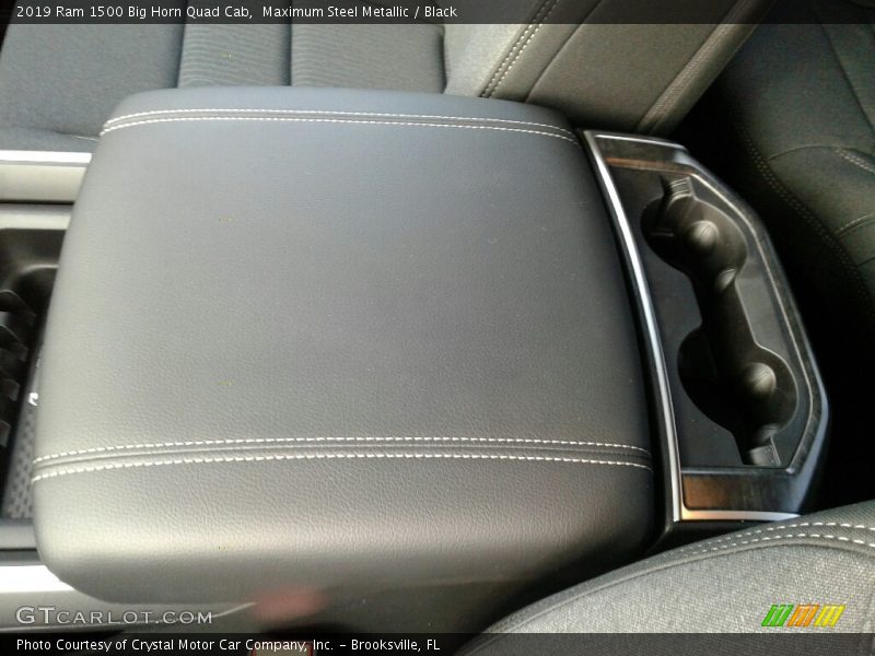 Maximum Steel Metallic / Black 2019 Ram 1500 Big Horn Quad Cab