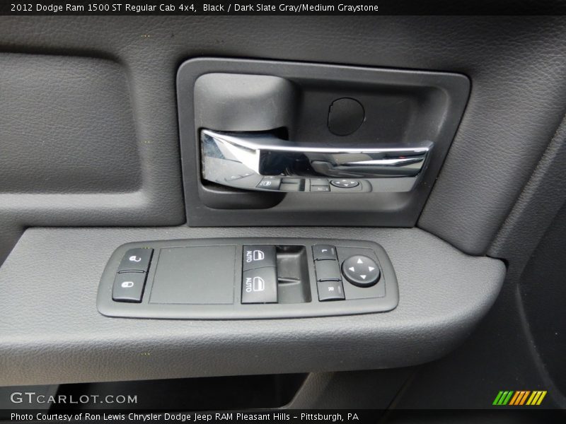 Black / Dark Slate Gray/Medium Graystone 2012 Dodge Ram 1500 ST Regular Cab 4x4