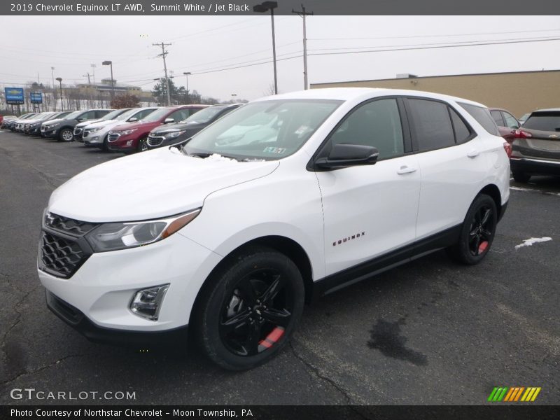 Summit White / Jet Black 2019 Chevrolet Equinox LT AWD