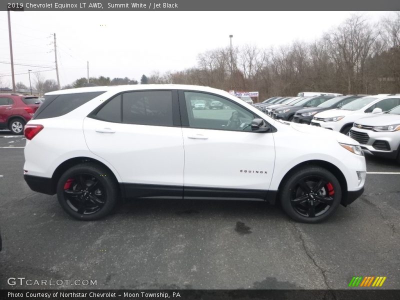 Summit White / Jet Black 2019 Chevrolet Equinox LT AWD