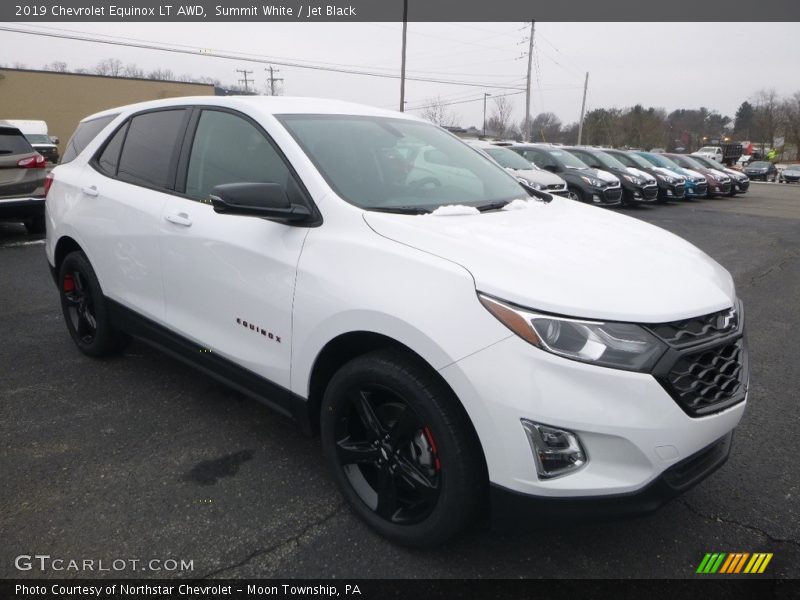 Summit White / Jet Black 2019 Chevrolet Equinox LT AWD