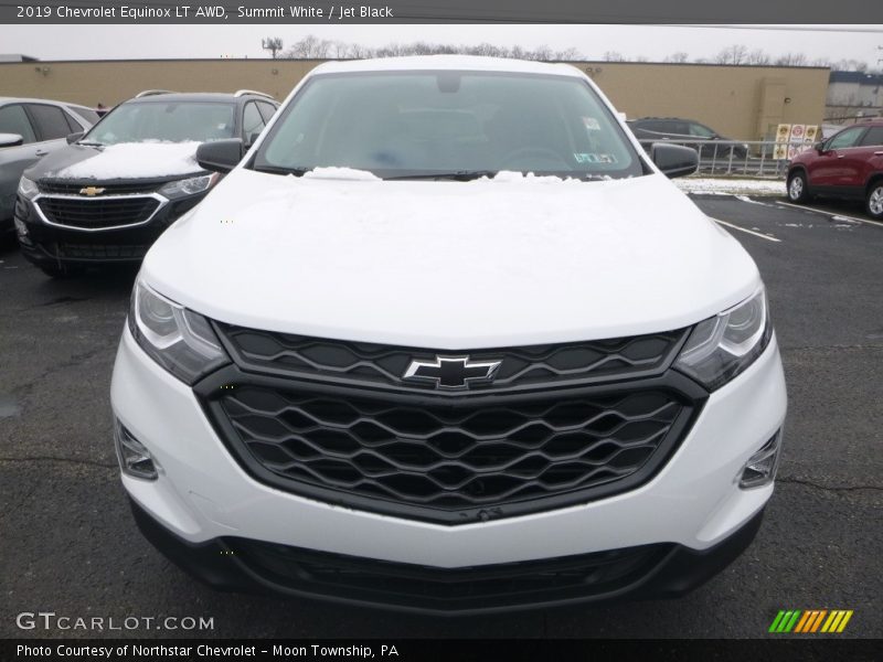Summit White / Jet Black 2019 Chevrolet Equinox LT AWD