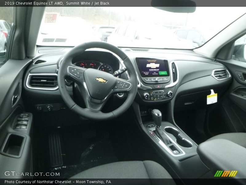 Summit White / Jet Black 2019 Chevrolet Equinox LT AWD