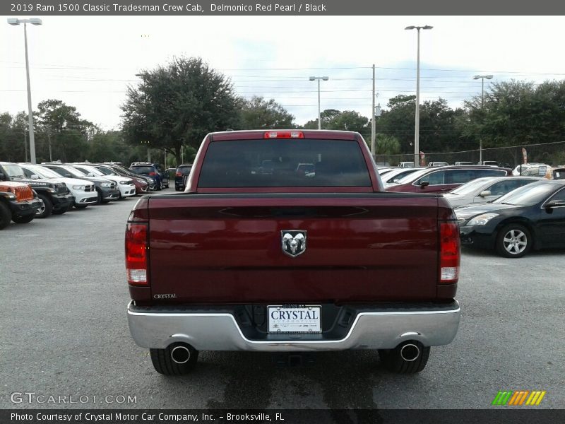 Delmonico Red Pearl / Black 2019 Ram 1500 Classic Tradesman Crew Cab