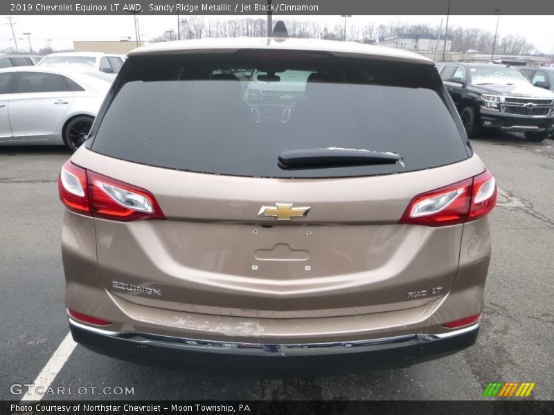 Sandy Ridge Metallic / Jet Black/Cinnamon 2019 Chevrolet Equinox LT AWD