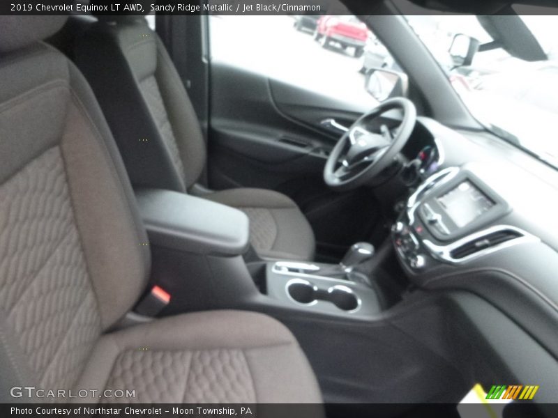 Sandy Ridge Metallic / Jet Black/Cinnamon 2019 Chevrolet Equinox LT AWD