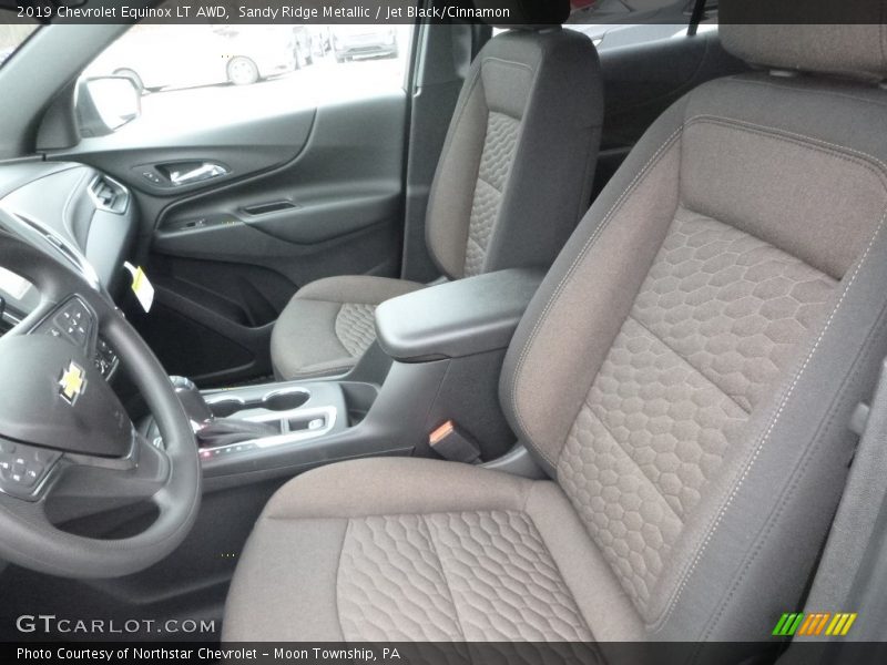 Sandy Ridge Metallic / Jet Black/Cinnamon 2019 Chevrolet Equinox LT AWD