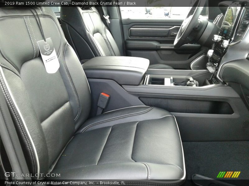 Front Seat of 2019 1500 Limited Crew Cab