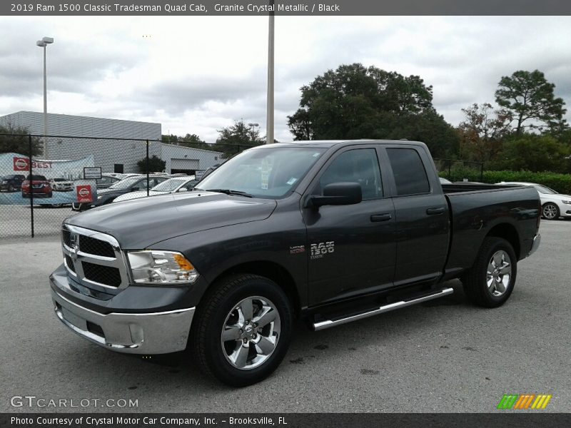 Granite Crystal Metallic / Black 2019 Ram 1500 Classic Tradesman Quad Cab