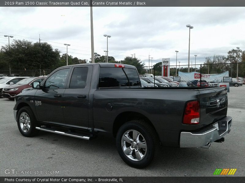 Granite Crystal Metallic / Black 2019 Ram 1500 Classic Tradesman Quad Cab