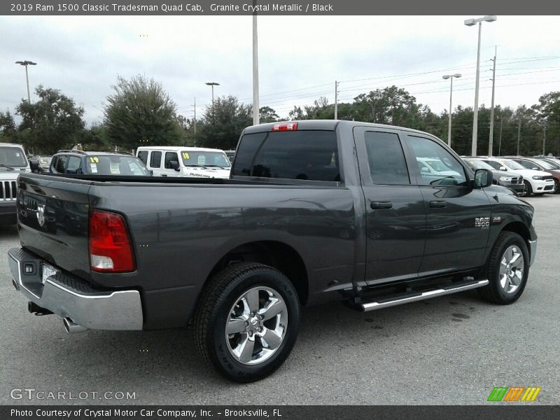 Granite Crystal Metallic / Black 2019 Ram 1500 Classic Tradesman Quad Cab