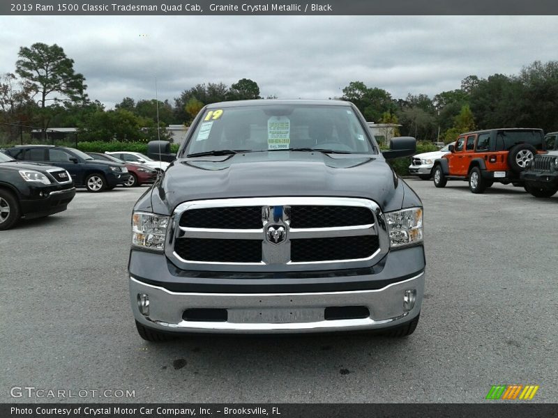 Granite Crystal Metallic / Black 2019 Ram 1500 Classic Tradesman Quad Cab