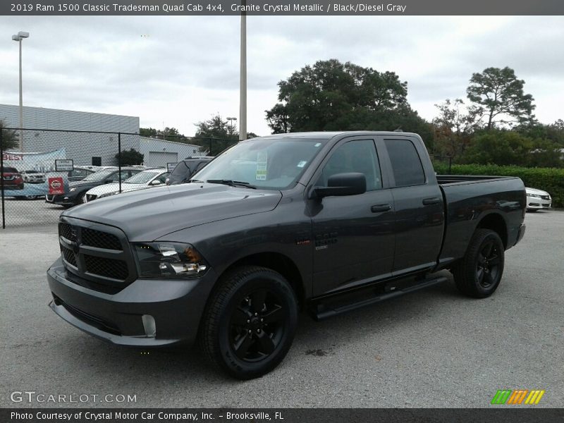 Granite Crystal Metallic / Black/Diesel Gray 2019 Ram 1500 Classic Tradesman Quad Cab 4x4