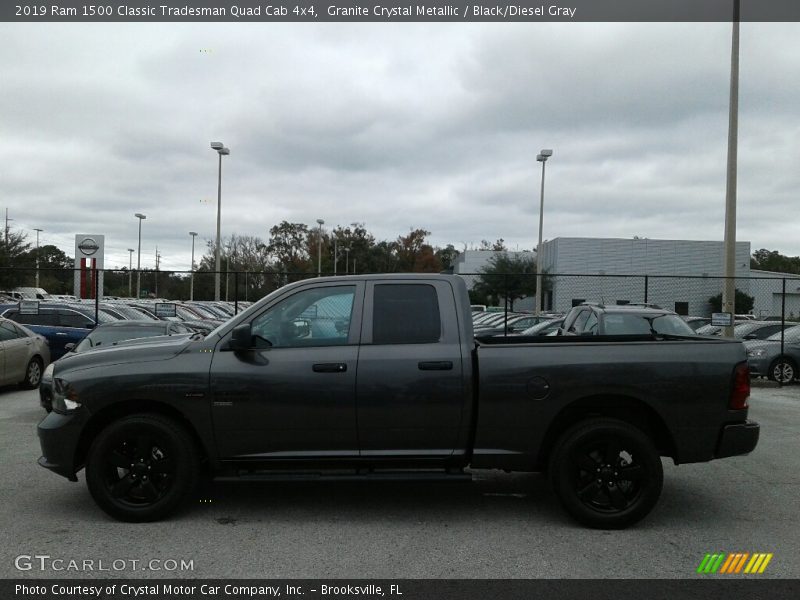 Granite Crystal Metallic / Black/Diesel Gray 2019 Ram 1500 Classic Tradesman Quad Cab 4x4