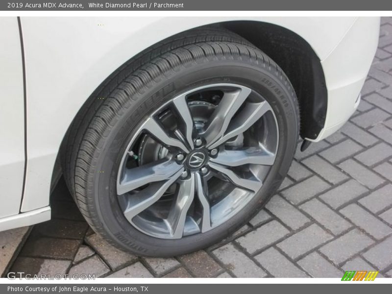 White Diamond Pearl / Parchment 2019 Acura MDX Advance