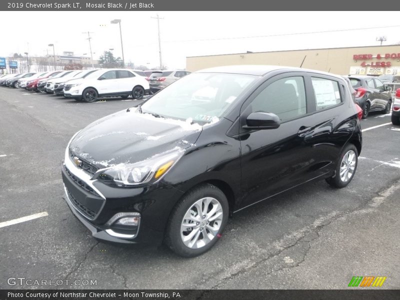 Mosaic Black / Jet Black 2019 Chevrolet Spark LT
