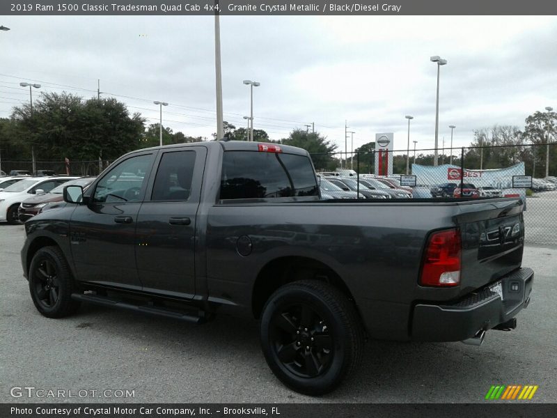 Granite Crystal Metallic / Black/Diesel Gray 2019 Ram 1500 Classic Tradesman Quad Cab 4x4