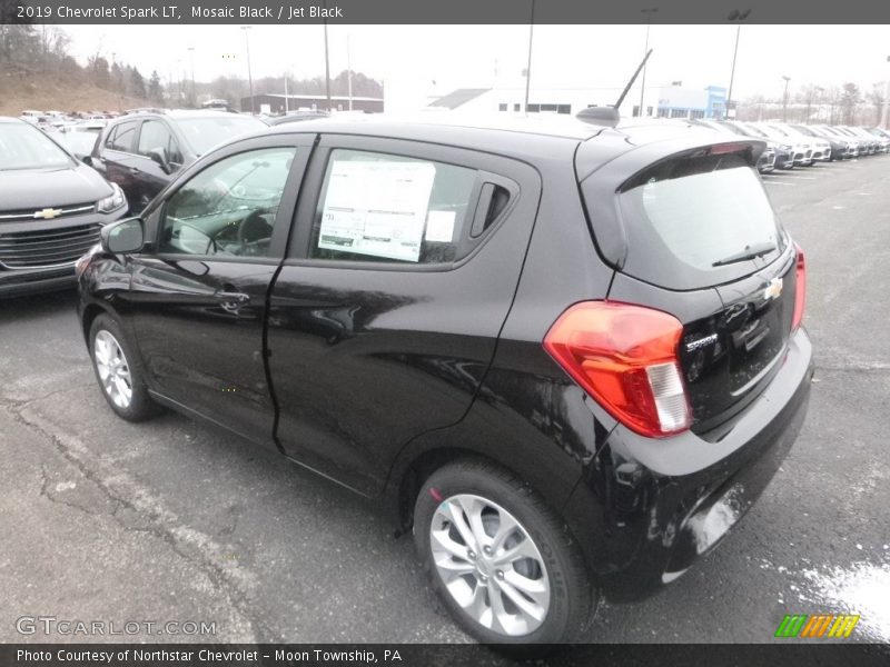 Mosaic Black / Jet Black 2019 Chevrolet Spark LT