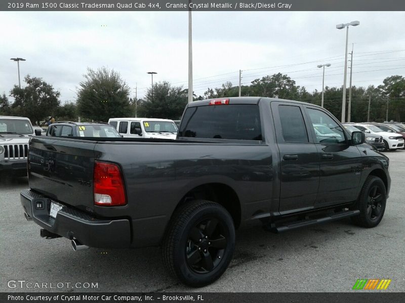Granite Crystal Metallic / Black/Diesel Gray 2019 Ram 1500 Classic Tradesman Quad Cab 4x4