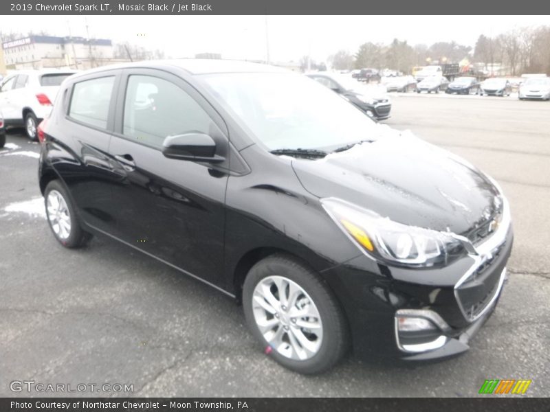 Mosaic Black / Jet Black 2019 Chevrolet Spark LT