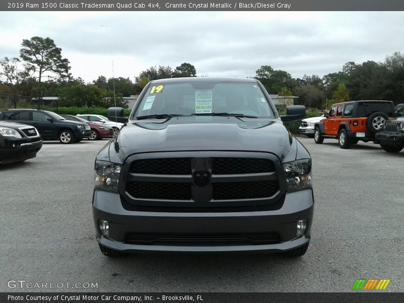 Granite Crystal Metallic / Black/Diesel Gray 2019 Ram 1500 Classic Tradesman Quad Cab 4x4