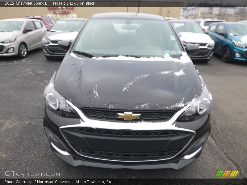 Mosaic Black / Jet Black 2019 Chevrolet Spark LT