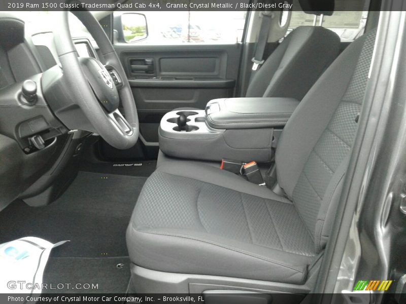 Granite Crystal Metallic / Black/Diesel Gray 2019 Ram 1500 Classic Tradesman Quad Cab 4x4
