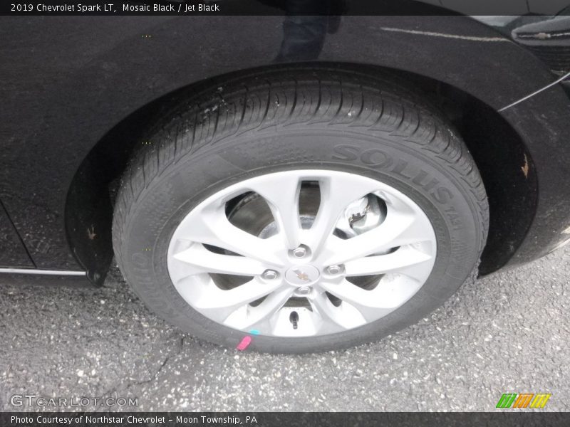 Mosaic Black / Jet Black 2019 Chevrolet Spark LT