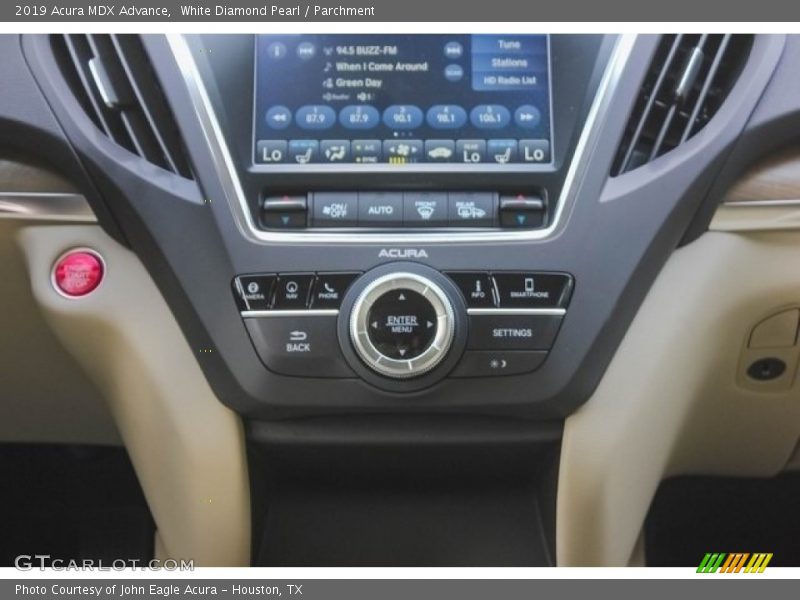 White Diamond Pearl / Parchment 2019 Acura MDX Advance