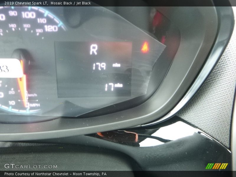 Mosaic Black / Jet Black 2019 Chevrolet Spark LT