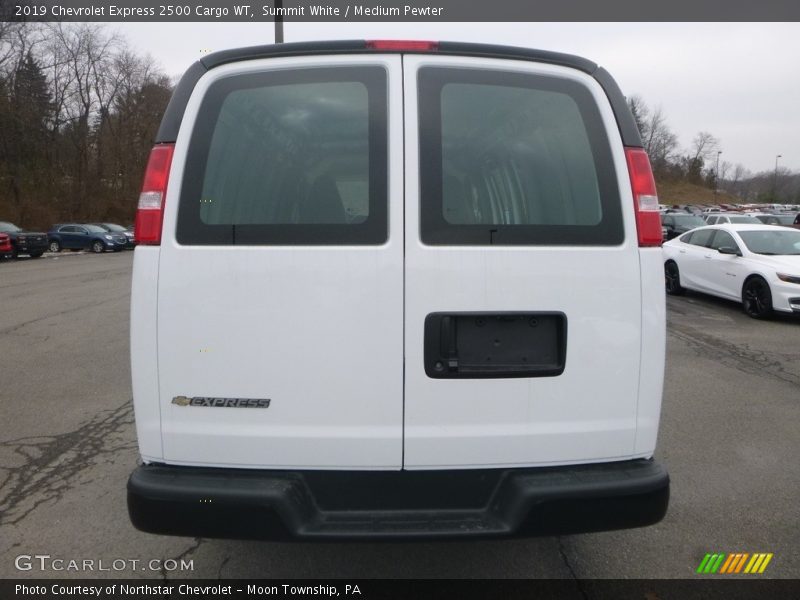 Summit White / Medium Pewter 2019 Chevrolet Express 2500 Cargo WT