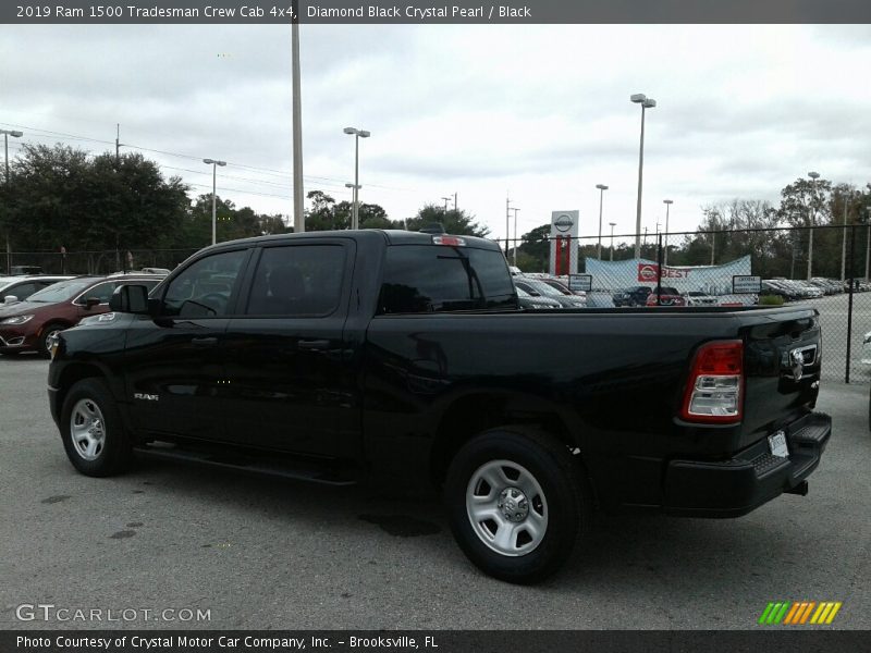 Diamond Black Crystal Pearl / Black 2019 Ram 1500 Tradesman Crew Cab 4x4
