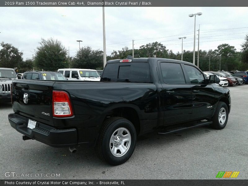 Diamond Black Crystal Pearl / Black 2019 Ram 1500 Tradesman Crew Cab 4x4