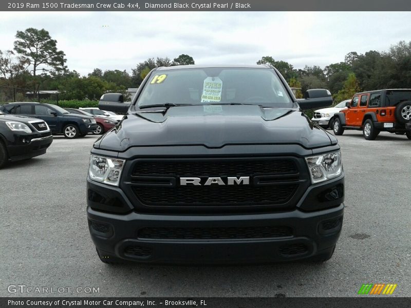 Diamond Black Crystal Pearl / Black 2019 Ram 1500 Tradesman Crew Cab 4x4