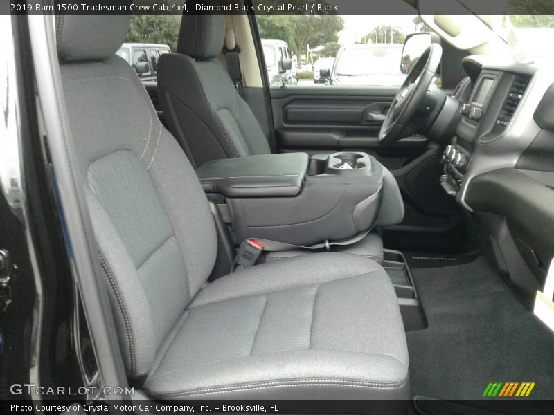 Diamond Black Crystal Pearl / Black 2019 Ram 1500 Tradesman Crew Cab 4x4