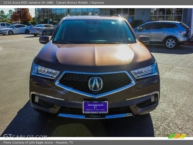 Canyon Bronze Metallic / Espresso 2019 Acura MDX Advance SH-AWD