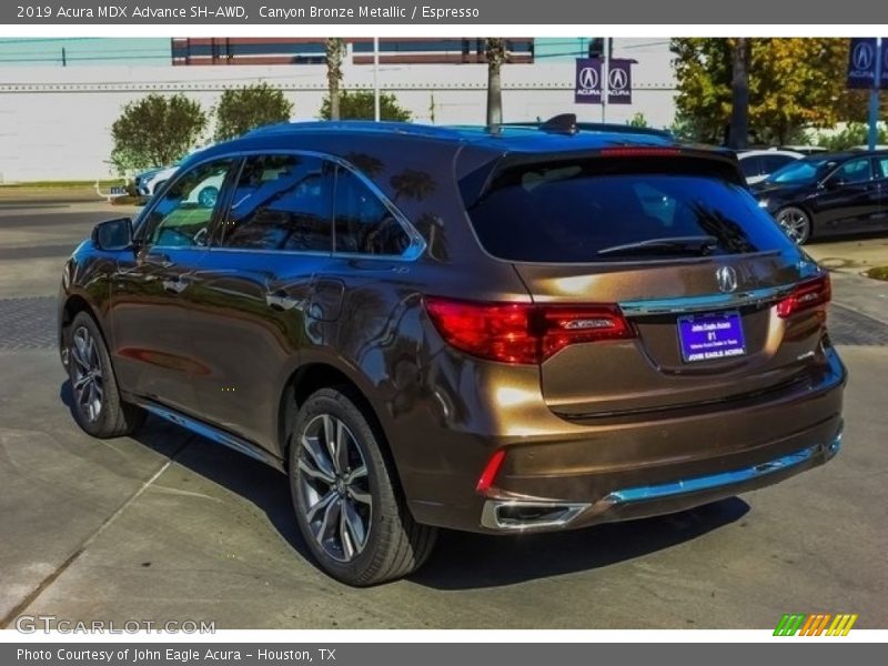 Canyon Bronze Metallic / Espresso 2019 Acura MDX Advance SH-AWD