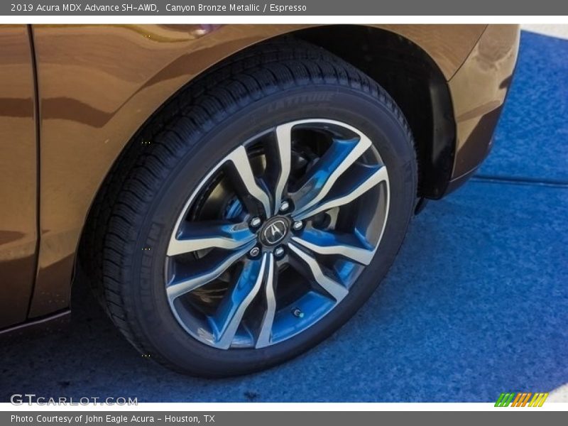 Canyon Bronze Metallic / Espresso 2019 Acura MDX Advance SH-AWD
