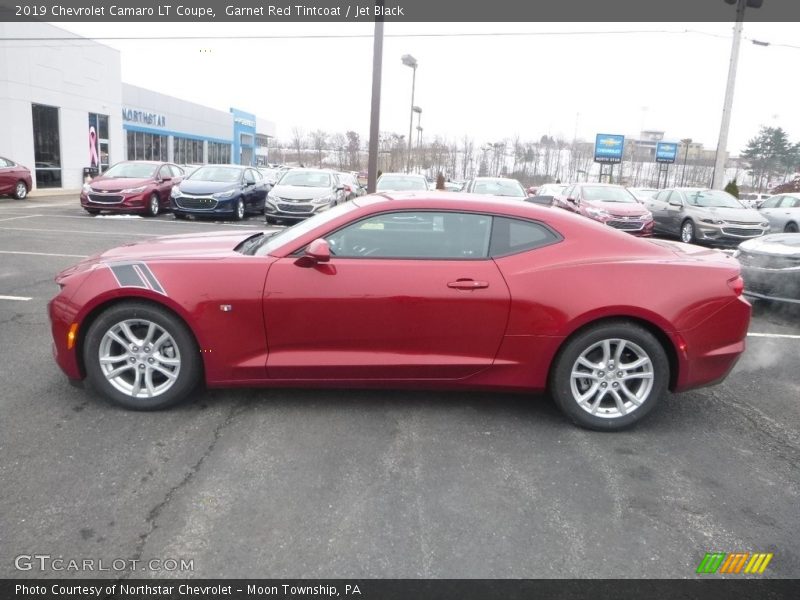 Garnet Red Tintcoat / Jet Black 2019 Chevrolet Camaro LT Coupe