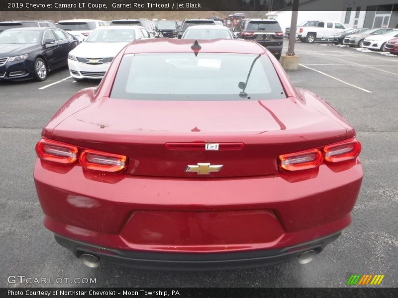 Garnet Red Tintcoat / Jet Black 2019 Chevrolet Camaro LT Coupe