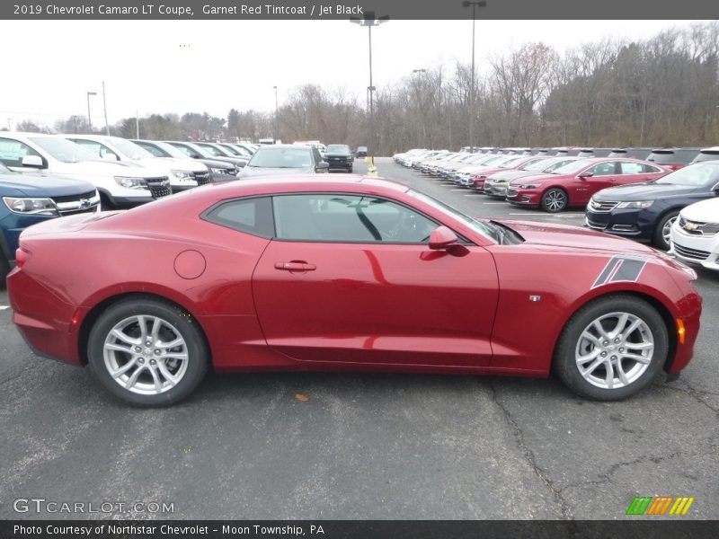Garnet Red Tintcoat / Jet Black 2019 Chevrolet Camaro LT Coupe