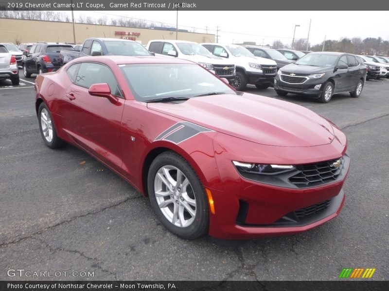Garnet Red Tintcoat / Jet Black 2019 Chevrolet Camaro LT Coupe