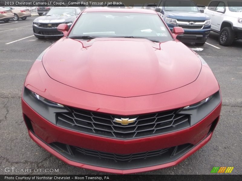 Garnet Red Tintcoat / Jet Black 2019 Chevrolet Camaro LT Coupe