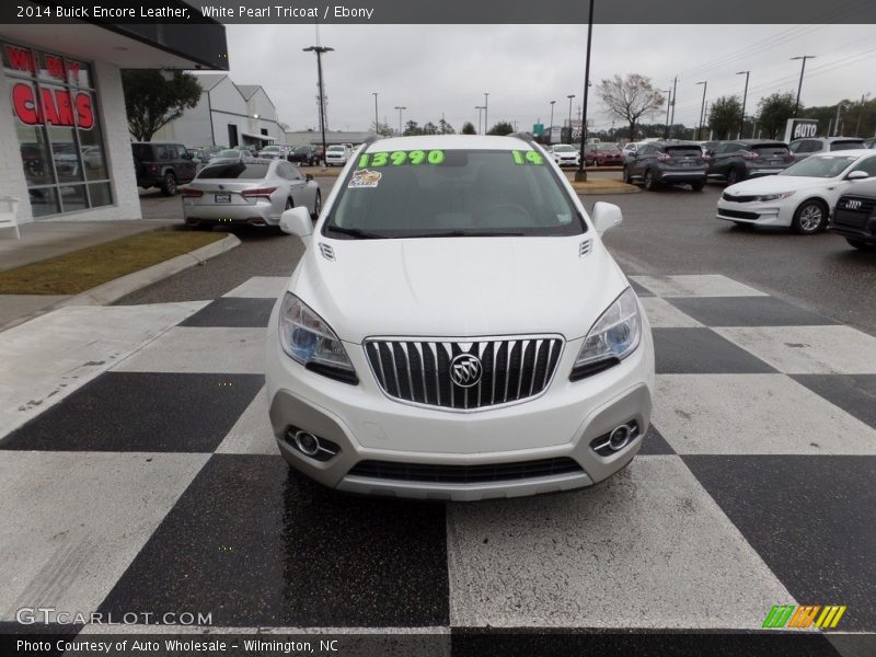 White Pearl Tricoat / Ebony 2014 Buick Encore Leather